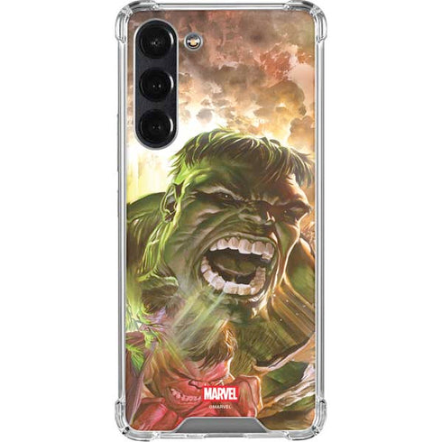 Marvel Hulk Savage Hulk Galaxy S24 FE Clear Case